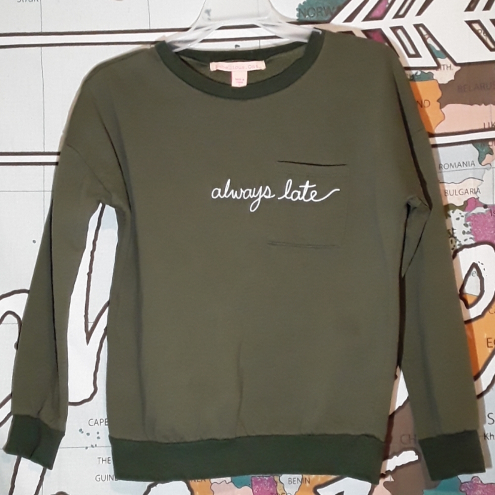 Rebellious.One: Sweatshirt | Embroidered Print